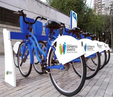 Prévia de como pode ser a bicicleta pública do Espírito Santo