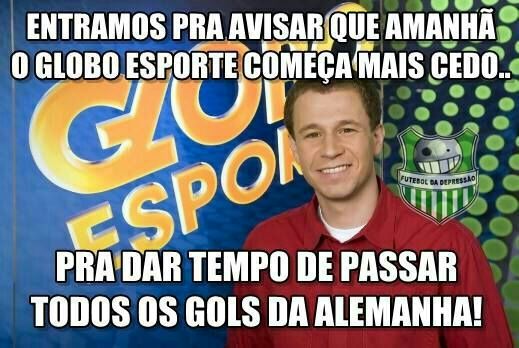 Memes da derrota do Brasil para Alemanha