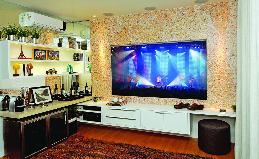 Conheça ideias práticas para o seu painel de TV que deixarão a sala Ideias Para A Sala De Tv ~ Conheça ideias práticas para o seu painel de TV que deixarão a sala