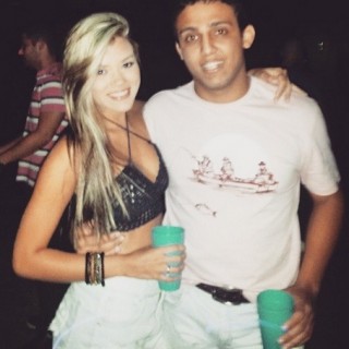 Ana Clara Cabral e o soldado da Polícia Militar Itamar Rocha Lourenço, principal suspeito do crime