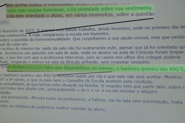 Relatorio conselho tutelar