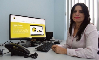 Neide Sellin, criadora do protótipo do robô Lysa