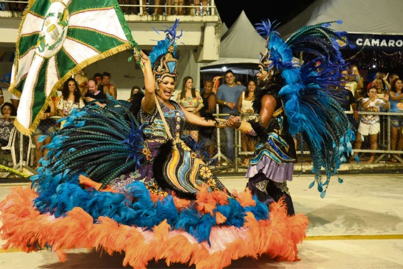 Desfile da escola de samba Piedade no Carnaval de Vitória 2017