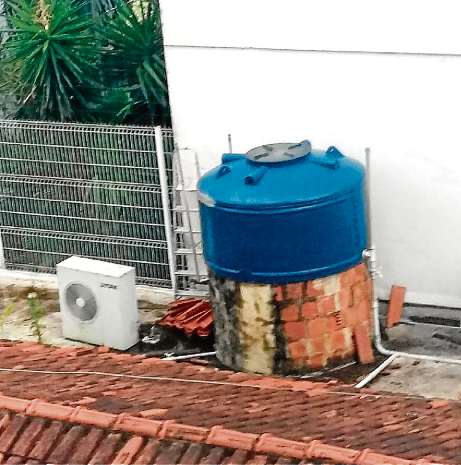 Caixa D água Em Cima Da Laje Agua Em Laje Deixa Vizinho Preocupado A Gazeta