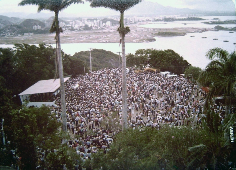 Fotos de arquivo do Convento da Penha