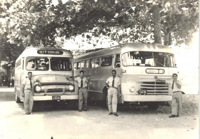 Ônibus da Itapemirim na década de 1950