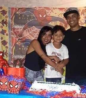 Dalila, o filho dela, Nicolas, e o namorado, Edilson, morreram no acidente