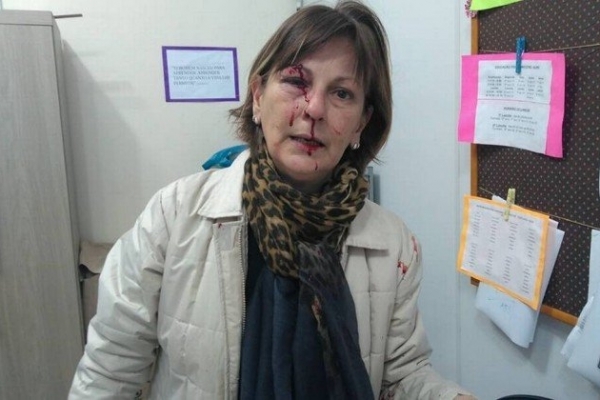 Professora Marcia Friggi foi agredida dentro da escola que trabalha