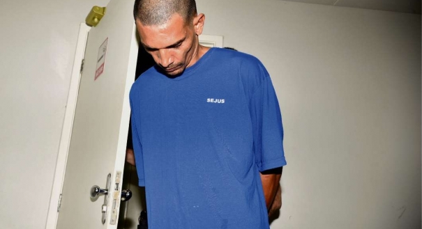 Welington InA?cio Gomes foi preso acusado de matar a esposa com um tiro na cabeA�a