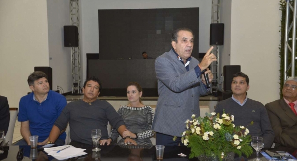 Malafaia fala durante evento que contou com os senadores Magno Malta, Ricardo Ferraço e José Medeiros