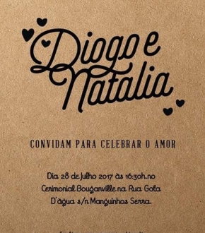 Natalia afirma que o convite de casamento é uma das provas de que ela estava na festa, além dos convidados que são testemunhas de que ela aproveitava a celebração na mesma hora que recebeu a multa