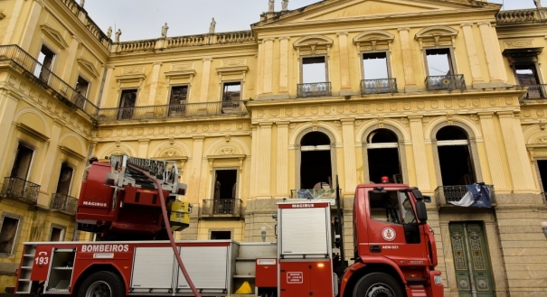 Incendio no Museu Nacional