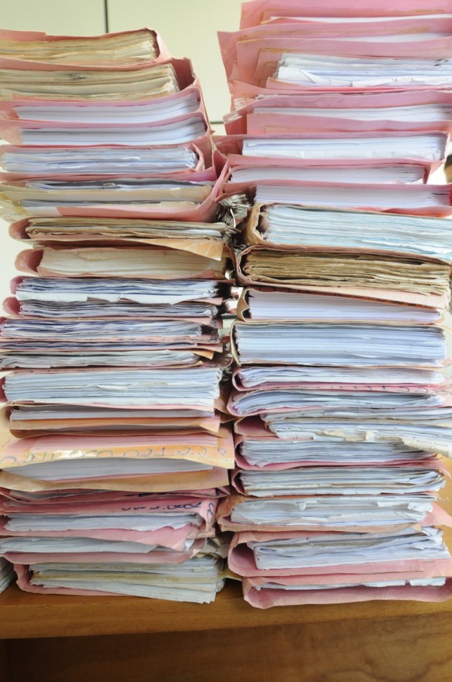 Processos na Vara de Falências de Vitória no Fórum Muniz Freire . Crédito:  Vitor Jubini/Arquivo