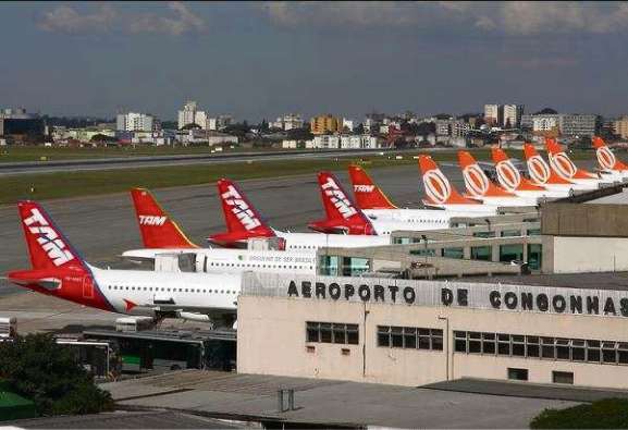 Aeroporto de Congonhas. Crédito: Divulgação