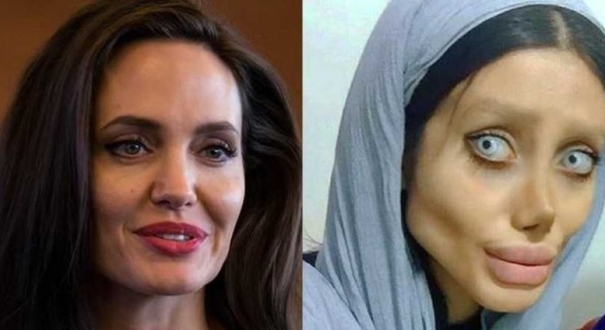 Angelina Jolie e Sahar Tabar: parecidas?