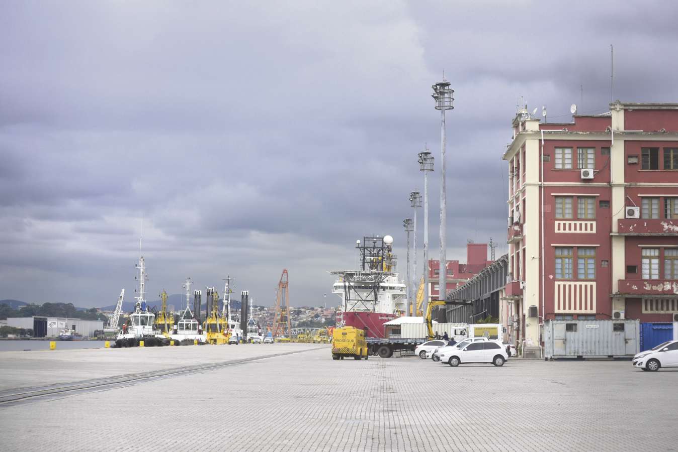 Porto de Vitória é administrado pela Codesa, que está na lista de privatizações. Crédito: Marcelo Prest