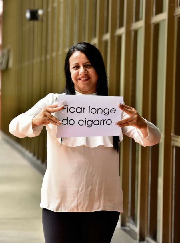 Patrícia Pratti quer ficar longe do cigarro em 2018 