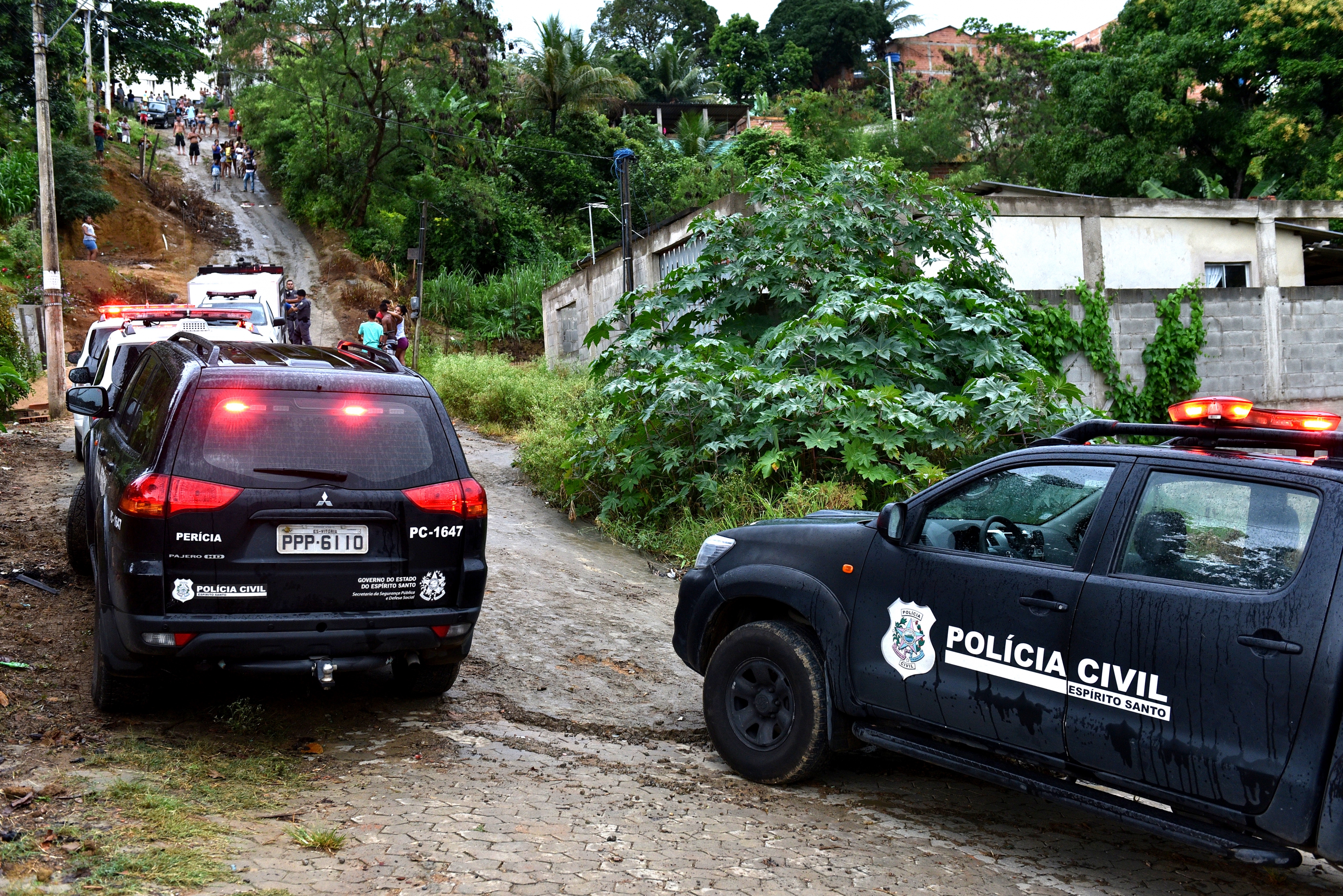 Mulher é morta a facadas em Nova Rosa da Penha, Cariacica. Crédito: Fernando Madeira