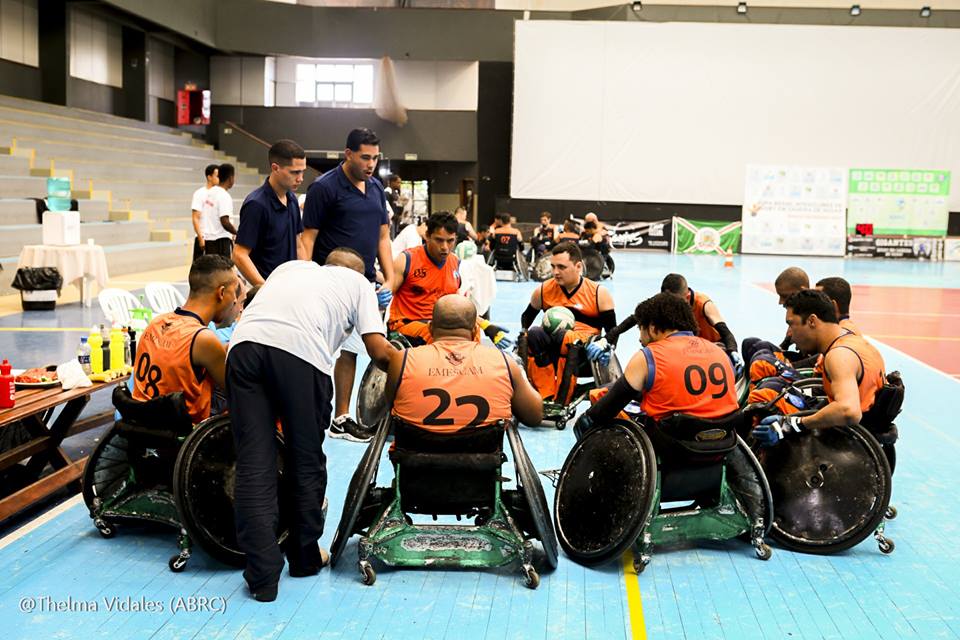 Irefes Quad Rugby: venda de rifa e camisas para manter o sonho de competir. Crédito: Divulgação/Thelma Vidales