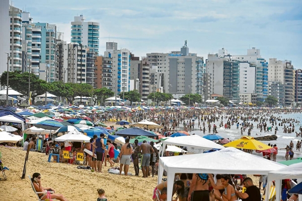 Na Praia do Morro, assim como em outras praias de Guarapari,  atuação da polícia conseguiu reduzir o número de crimes, uma queda de 42% nas ocorrências