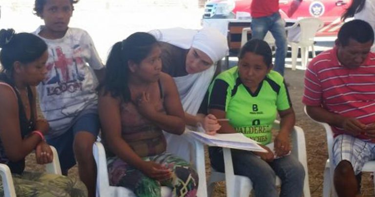 Refugiados vindos da Venezuela. Crédito: Graziele Bezerra / Agência Brasil