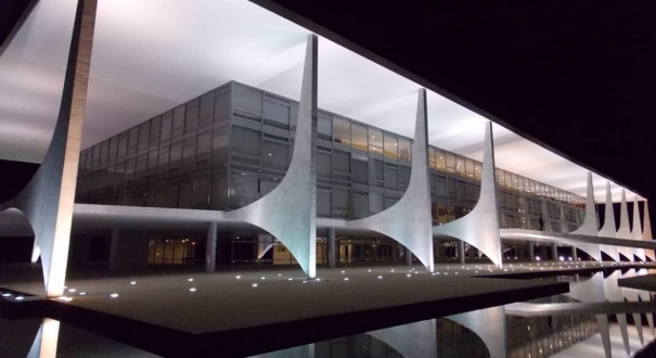 PalÃ¡cio do Planalto em BrasÃ­lia: sede do governo federal