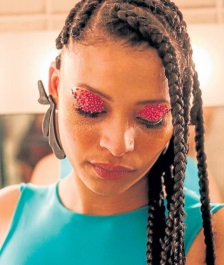 Franciele Vieira de Freitas, 26 anos, Integrante da banda Melanina MCs