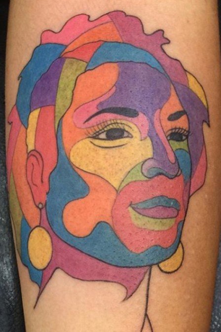 Arte feita pelo tatuador Magrão Kovok