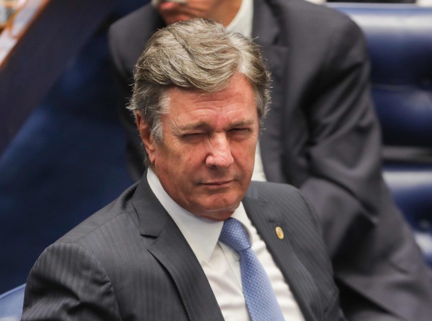 O senador Fernando Collor (PTC-AL), que venceu Lula em 1989, se diz candidato de novo à Presidência da República. Crédito: Divulgação