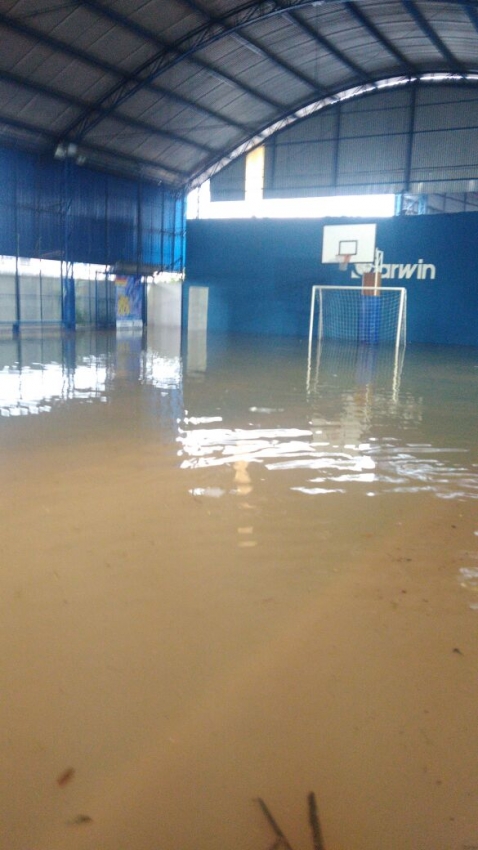 Colégio Darwin de Vila Velha. Crédito: Internauta/Via WhatsApp