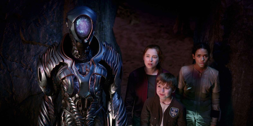 Série tem clima de aventura espacial familar. Crédito: Netflix/Divulgação