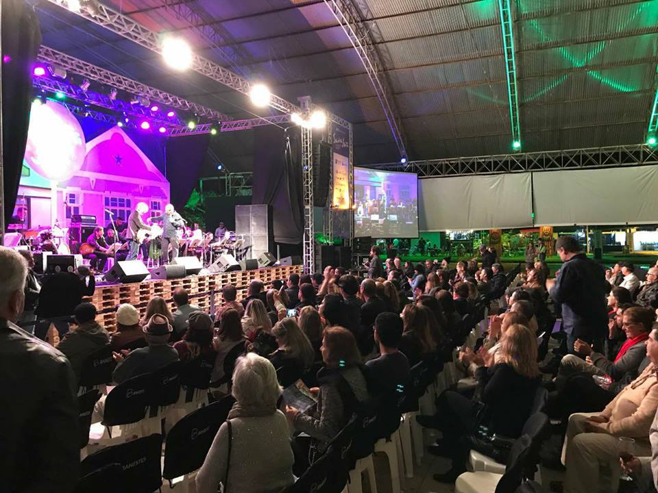 Abertura do Santa Jazz 2018, no Parque de Exposições de Santa Teresa. Crédito: José Olavo Médici Macedo/Divulgação