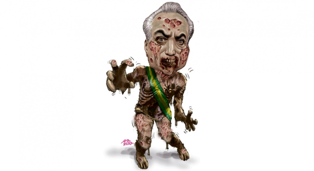 Governo de Michel Temer está morto. Crédito: Amarildo