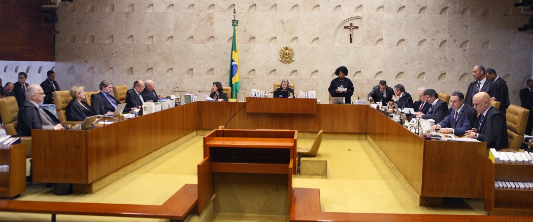Sessão plenária no Supremo Tribunal Federal. Crédito: Nelson Jr./SCO/STF