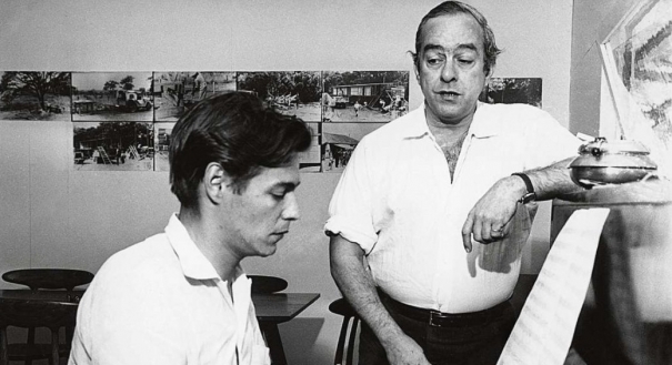 Tom Jobim e Vinicius de Moraes: ícones da bossa e do cancioneiro nacional. Crédito: Divulgação