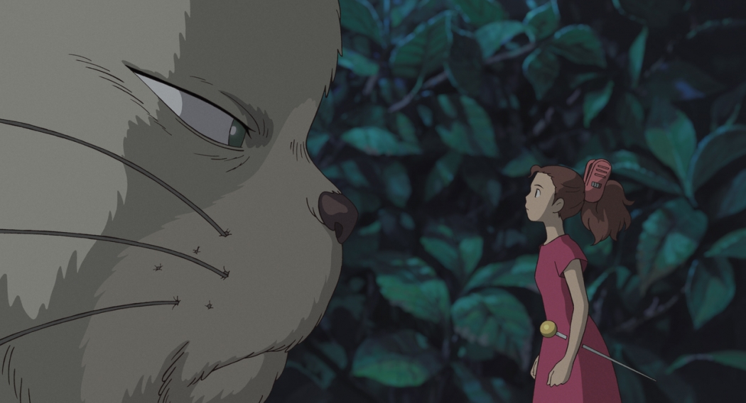 O Mundo dos Pequeninhos. Crédito: Studio Ghibli