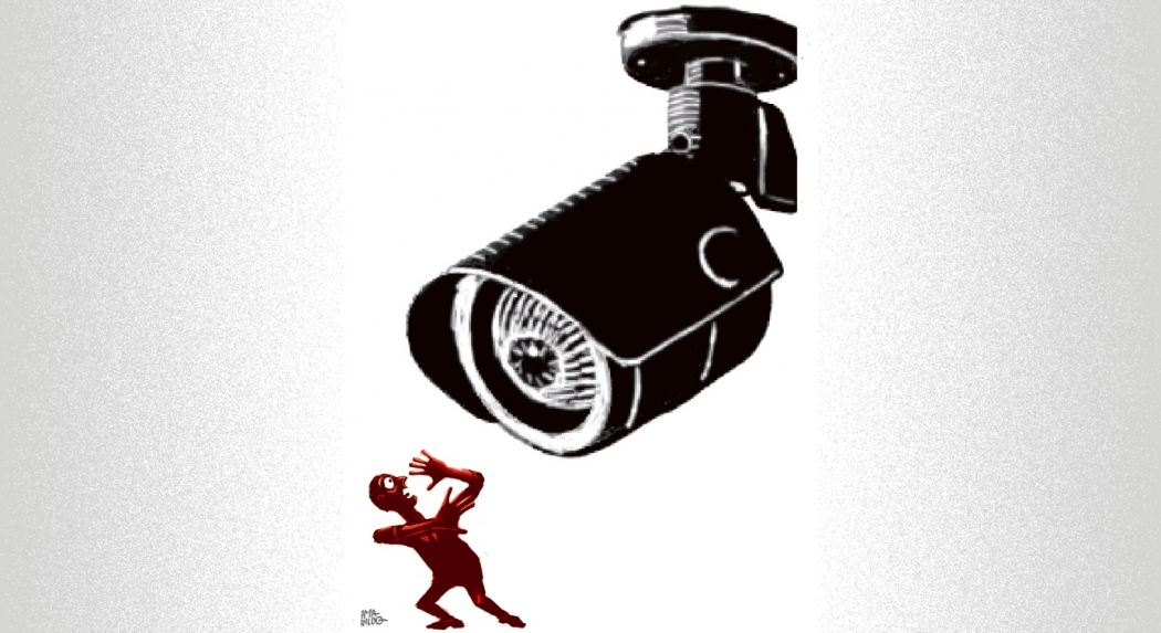 Câmeras de segurança e privacidade. Crédito: Amarildo