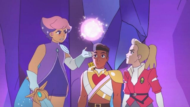 'She-Ra e as Princesas do Poder' vai mostrar a história da órfã Adora, que se transforma na princesa guerreira She-Ra para ajudar na Rebelião. Crédito: Netflix/Divulgação