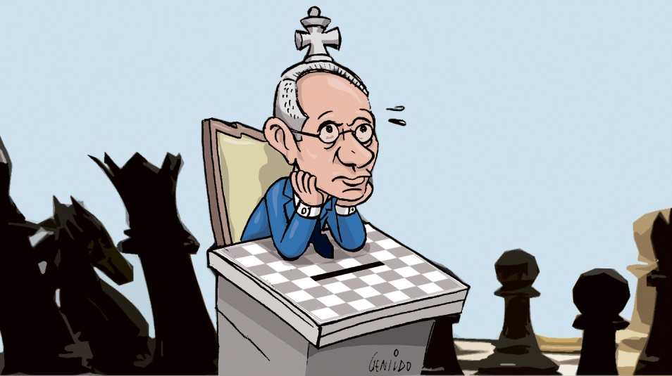 O jogo saiu das mãos de Hartung. Crédito: Arte: Genildo
