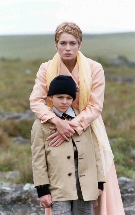 Letícia Spiller com Thiago de Los Reyes na novela "Esplendor". Crédito: Sérgio Cabral/Globo