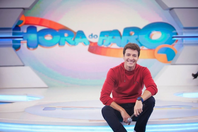 11/09/2018 - O apresentador Rodrigo Faro. Crédito: Divulgação/Record
