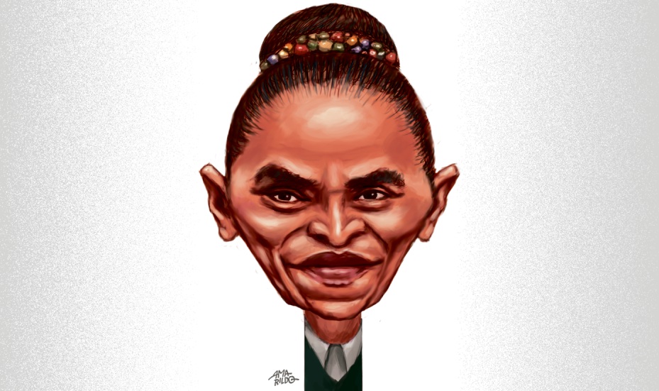 Marina Silva. Crédito: Amarildo