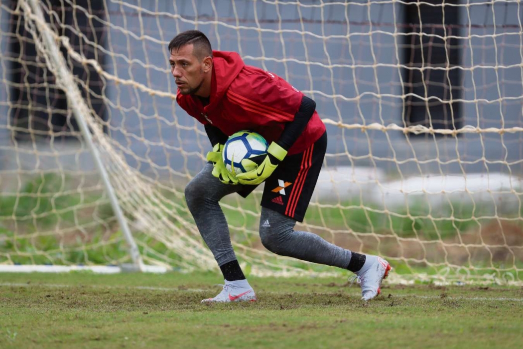 Diego Alves está em situação delicada no Flamengo. Crédito: Gilvan de Souza/Flamengo