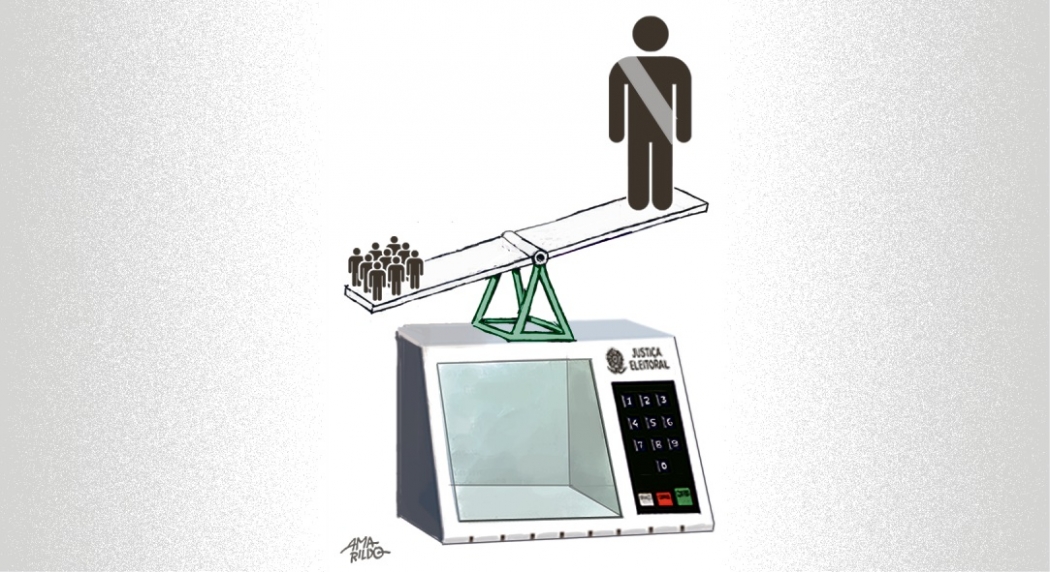Com os tribunais eleitorais e o auxílio das urnas eletrônicas desde 1996, processo eleitoral brasileiro nunca foi tão sólido, transparente e seguro. Crédito: Amarildo