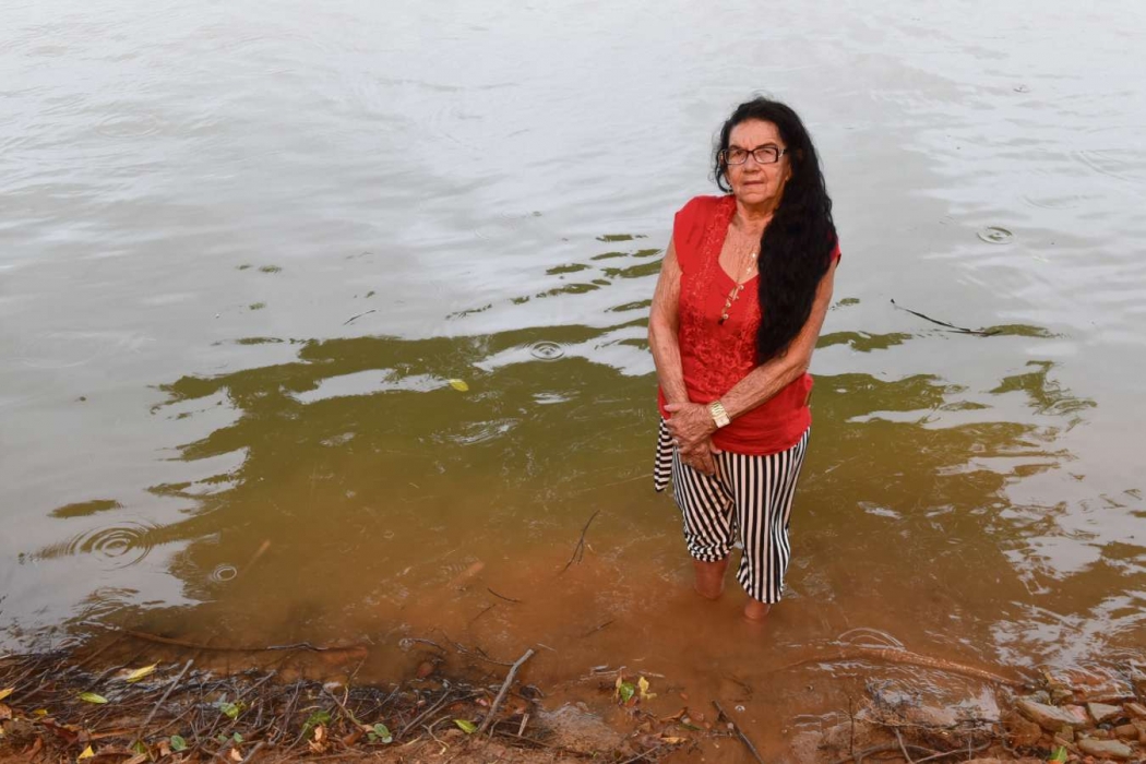 Data: 29/10/2018 - ES - Colatina - 3 anos da lama da Samarco -  Edicleia Ponche, 72, pescadora com depressão