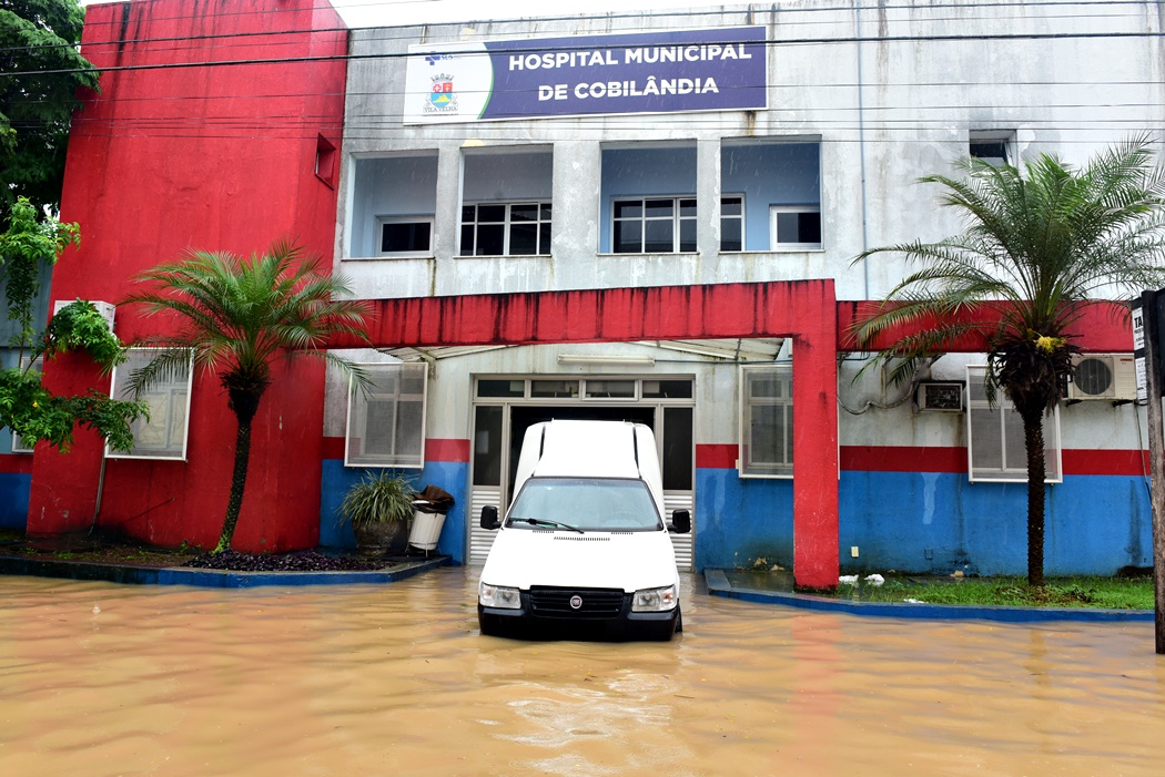Hospital Maternidade de Cobilândia alaga (foto de arquivo). Crédito: Ricardo Medeiros