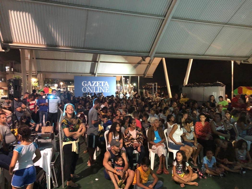 Evento promovido pelo Gazeta Online lota praça em São Pedro. Crédito: Internautas