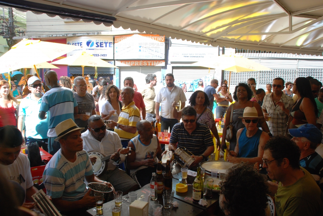 Samba da Xepa no Centro de Vitória. Crédito: Arquivo/Gazeta Online