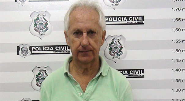 Marcos Venicio Moreira Andrade foi preso em flagrante. Crédito:  Divulgação | Polícia Civil