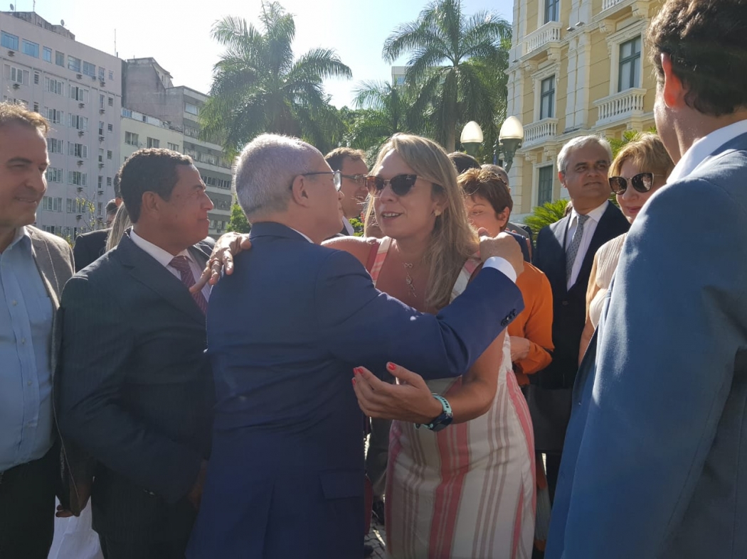 Paulo Hartung se despediu de sua equipe. Crédito: Letícia Gonçalves